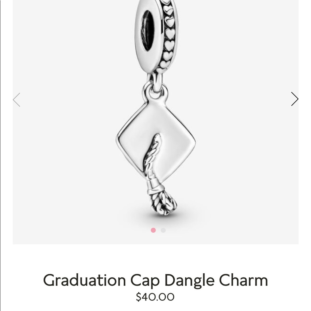pandora graduation cap dangle charm